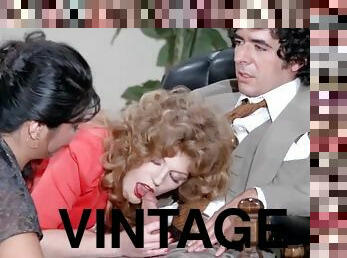 Vintage group - curly hair