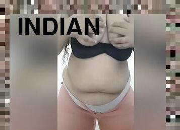 Naughty Indian Getting Ready For Office - Big Naturals