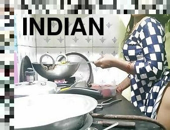 Indian Bhabhi Cooking In Kitchen And Brother In Law Fucking