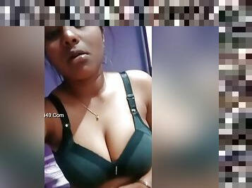 Today Exclusive- Horny Desi Girl Showing Her Nude Body Part 6