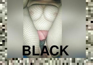 Black Dick Cums Out Of My White Ass 