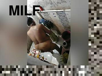 Today Exclusive- Desi Milf Nude Video Record In Hidden Cam