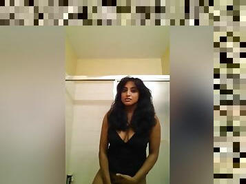Today Exclusive-sexy Desi Girl Masturbating With Dildo