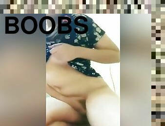 Exclusive- Hot Look Desi Girl Showing Her Boobs And Pussy