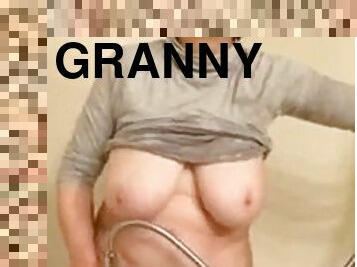 masturbation, granny
