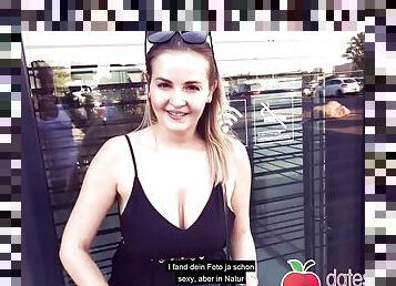 Hot fuck at the airport with the busty Candy Alexa! dates66.com