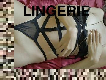 WATCH A TEEN CUM IN LINGERIE - CANDICE DELAWARE