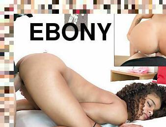 Ebony Scarlit Scandal begs for dig deep in her pussy