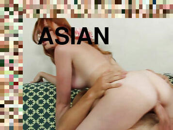 asia, vagina-pussy, penis-besar, handjob-seks-dengan-tangan-wanita-pada-penis-laki-laki, berambut-merah, berhubungan-dengan-wajah, nakal, kecil-mungil, dicukur, basah