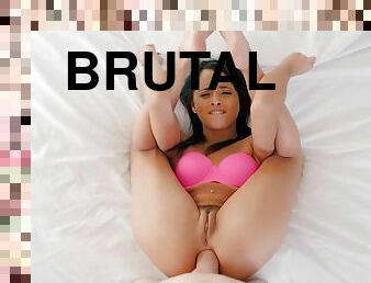 culo, anal, lencería, mona, brutal, ojete, morena