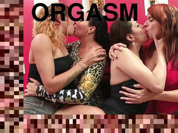 Hot latina girls kissing orgasm
