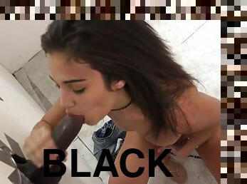 Devyn Heart Rides A Black Cock At A Glory Hole