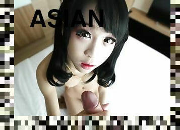 asien, transsexueller, ladyboy, gesichtspunkt, thai