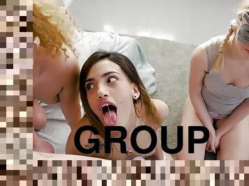 orgia, chupanços, adolescente, sexo-em-grupo, louca, puta-slut