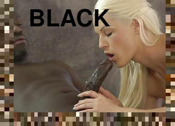 BLACK4K. Juicy vagina of Blanche welcomes black boner...