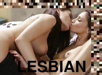 Celeste Star And Lana Rhoades - Hot Lesbian Sex