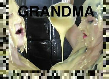 Custard covered grandma - lesbian