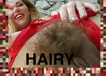 Carter Cruise Hairy Hoochie-Coochie Gets Pounded