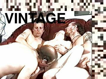 Vintage British Mature Christine Foursome