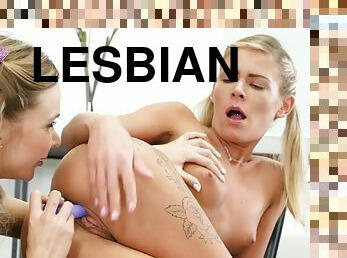 Claudia Macc And Polina Max Hot Lesbian Porn Clip