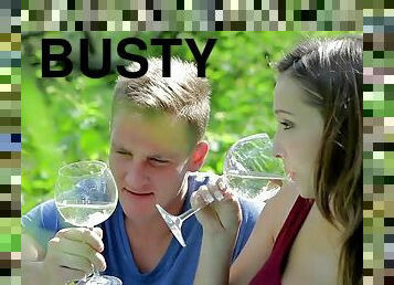 hot teen Busty Buffy Outdoor Sex