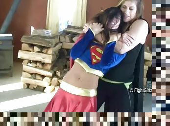 supergirl lesdom amateur fetish video