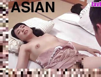 Horny Asian Satomi Maeno sizzling sex clip