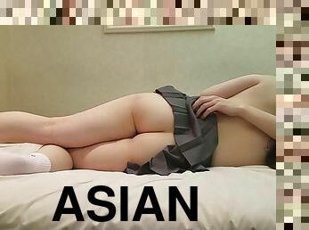 Nipponese lustful vixen hard sex video