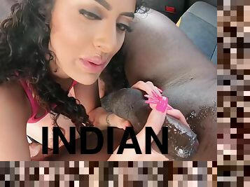 Interracial sex with Indian hottie Marina Maya