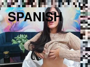Spanish webcam girl erotic video