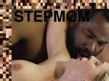 Interracial sex with horny stepmom