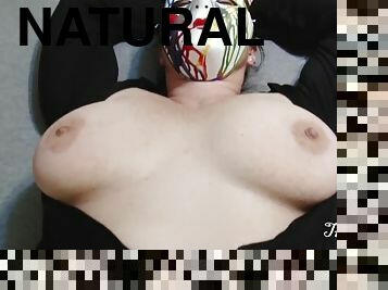 Compilation of Big Natural Tits - Playing with Big Boobs in POV
