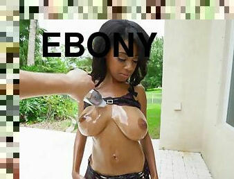 Delicious Tits Chocolate color - ebony teen