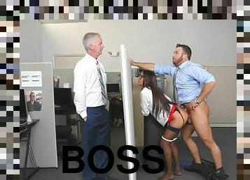 Slutty Bosses Daughter Comes To Office For Sexual Adventures
