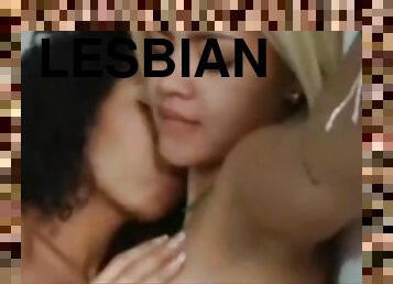 pesta-liar, vagina-pussy, sayang, lesbian-lesbian, teransang, berambut-pirang, dicukur, basah