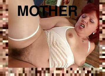 supersized big beautiful women redhead mother I´d like to fuck takes cock