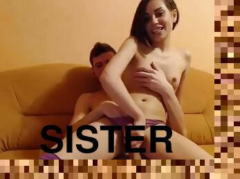 webcam, søster