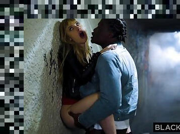 BLACKEDRAW Ivy Wolfe Gets BIG BLACK DICK In Every Corner Of The City