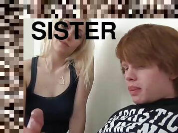 Redhead Brother Fucks His Blond Hair Girl Sister