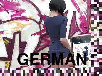 German Scout - Petite Lullu Seduce to Get Laid on Berlin Street