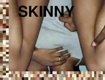 Skinny girl has bbc