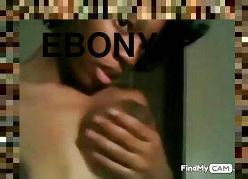 Ebony sexy breasts nipples