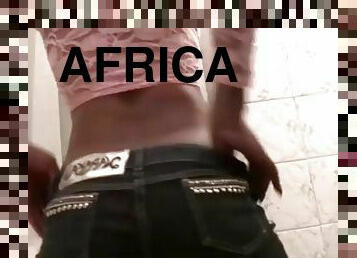 African fucked in the bathroom her snapchat  wetmami19 add