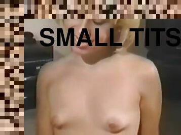 Small tits puffy nips