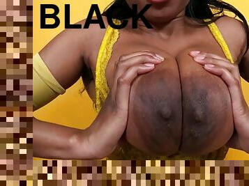 All giant black nipples, areolas, boobs and ass. msnovember