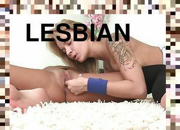 Lesbian Voyeur Eating Pussy 2 - Angel Piaff