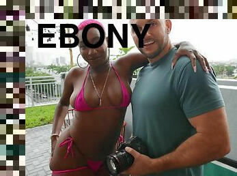 ebony, stor-pikk, hardcore, pornostjerne, hvit, pikk, vill