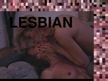 orgasme, blowjob-seks-dengan-mengisap-penis, lesbian-lesbian, bintang-porno, berciuman, berambut-pirang, berambut-cokelat