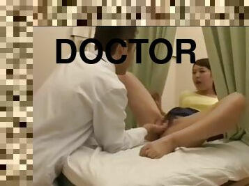 лікар, хардкор, японка, , масаж, дупа-butt, огляд-гінеколога