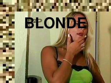 Hot blonde supermodel Veronica spanked hard otk to tears
